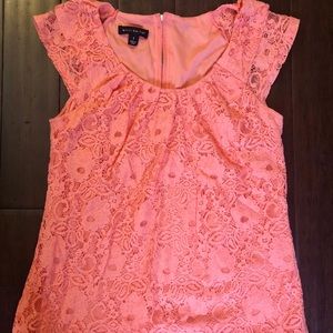 Small William smith coral lace top